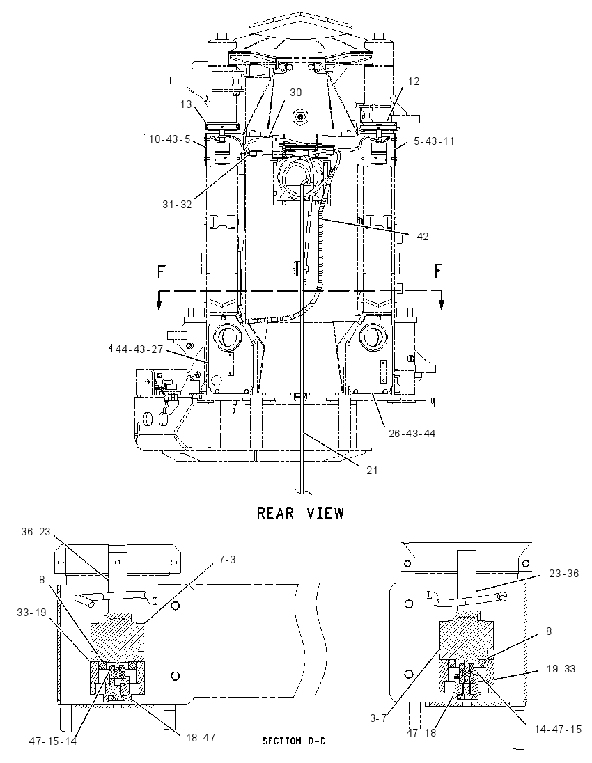 WIRING GP-HARVESTER HEAD 1964823 CAT