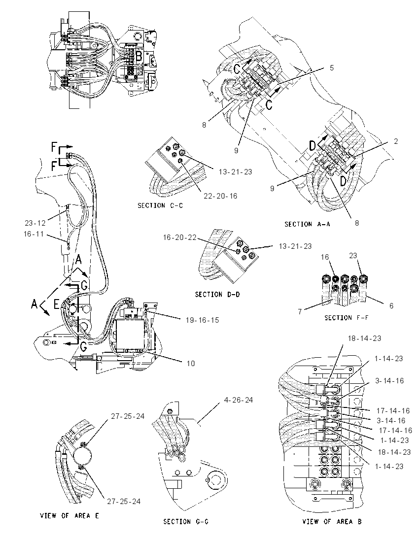 LINES GP-LOG LOADER 2051626 CAT