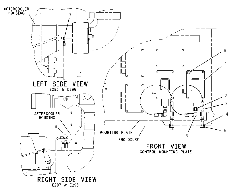 SENDER GP 4P4064 CAT