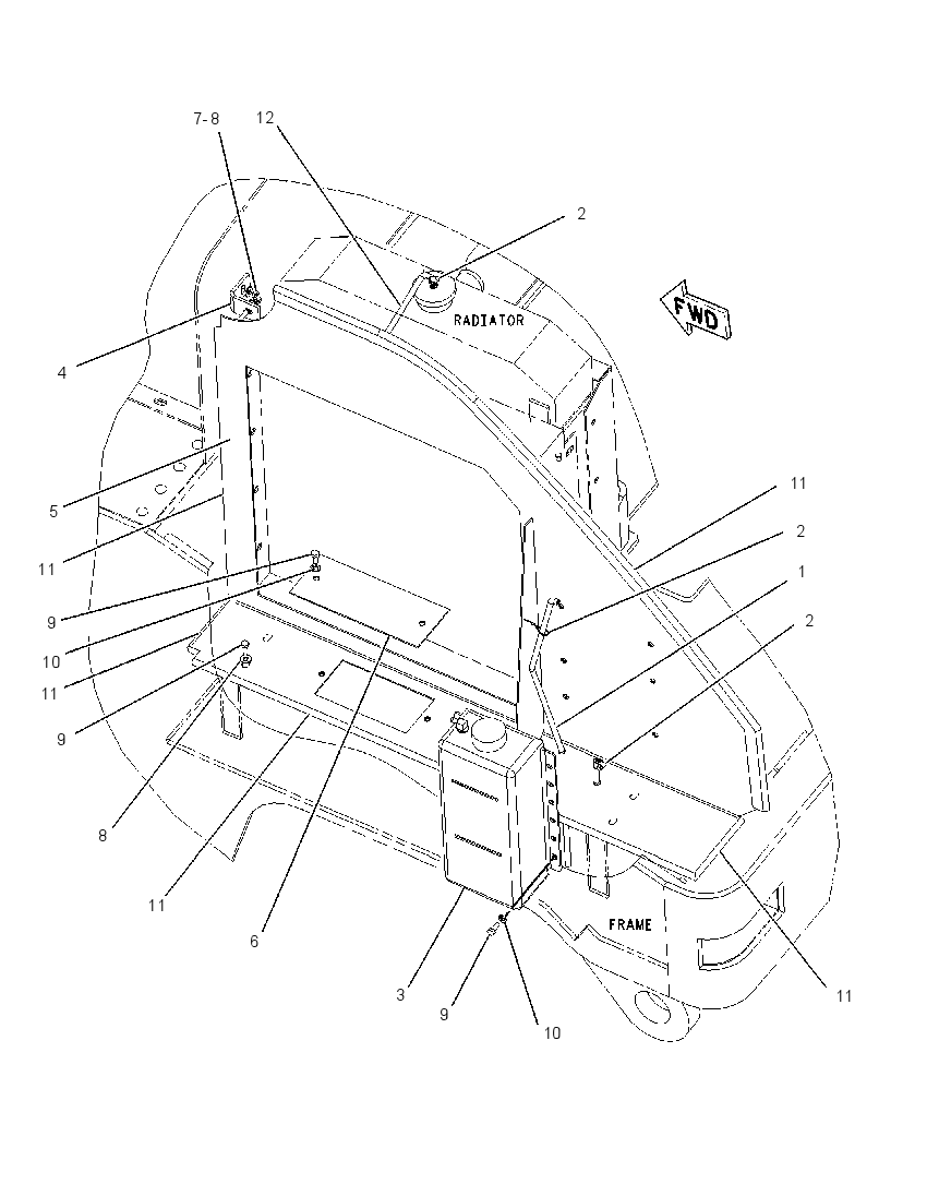 RECOVERY GP-COOLANT 1312315 CAT