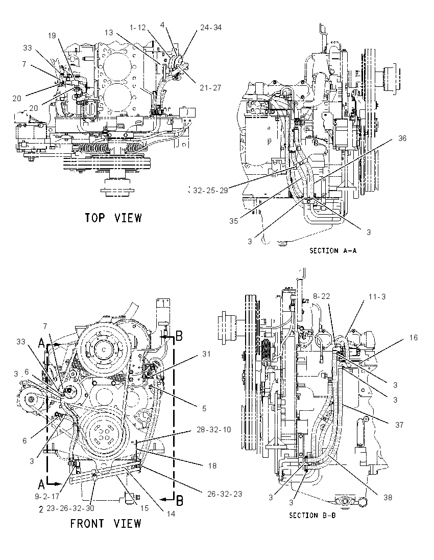 HEATER GP-FUEL 1607827 CAT