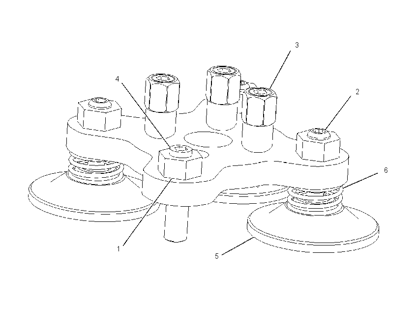 PLATE GP-PILOT VALVE 1473322 CAT