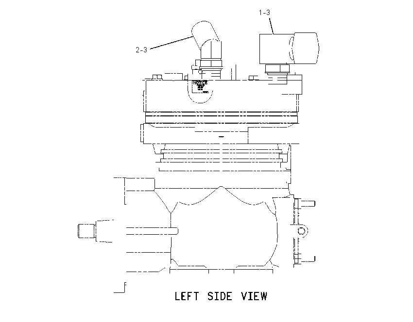 FITTING GP-AIR COMPRESSOR 1979670 CAT