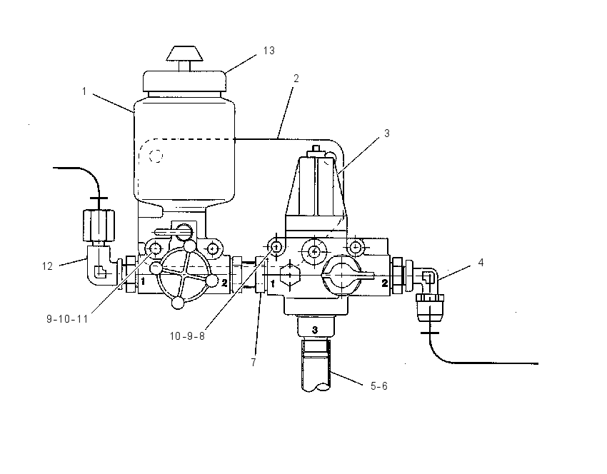 PUMP & VALVE GP-BRAKE 1801648 CAT