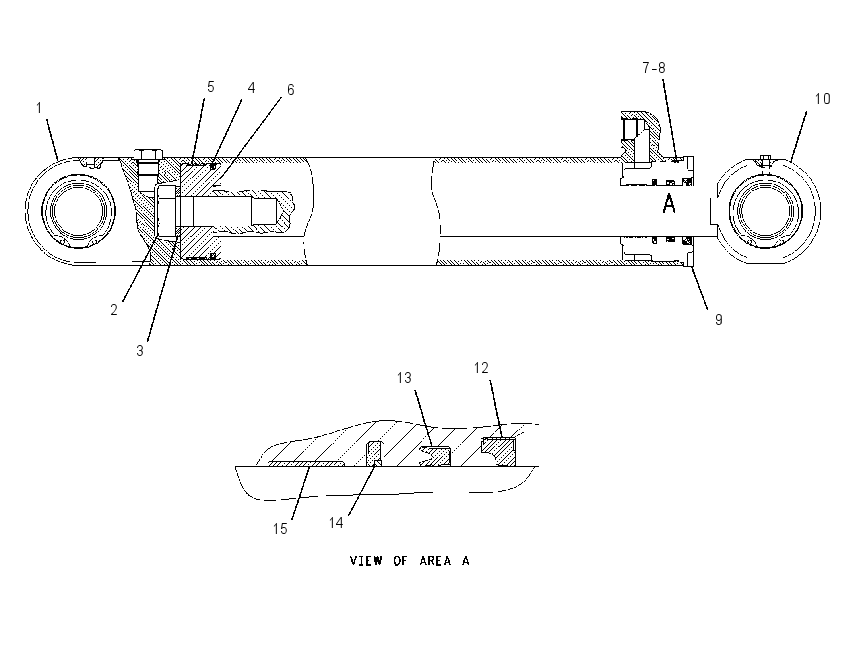 CYLINDER GP-PENDULUM ARM 1602676 CAT