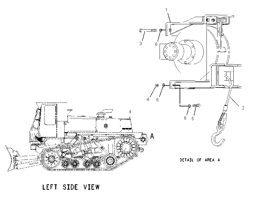 WINCH GP-TOWING 1610848 CAT