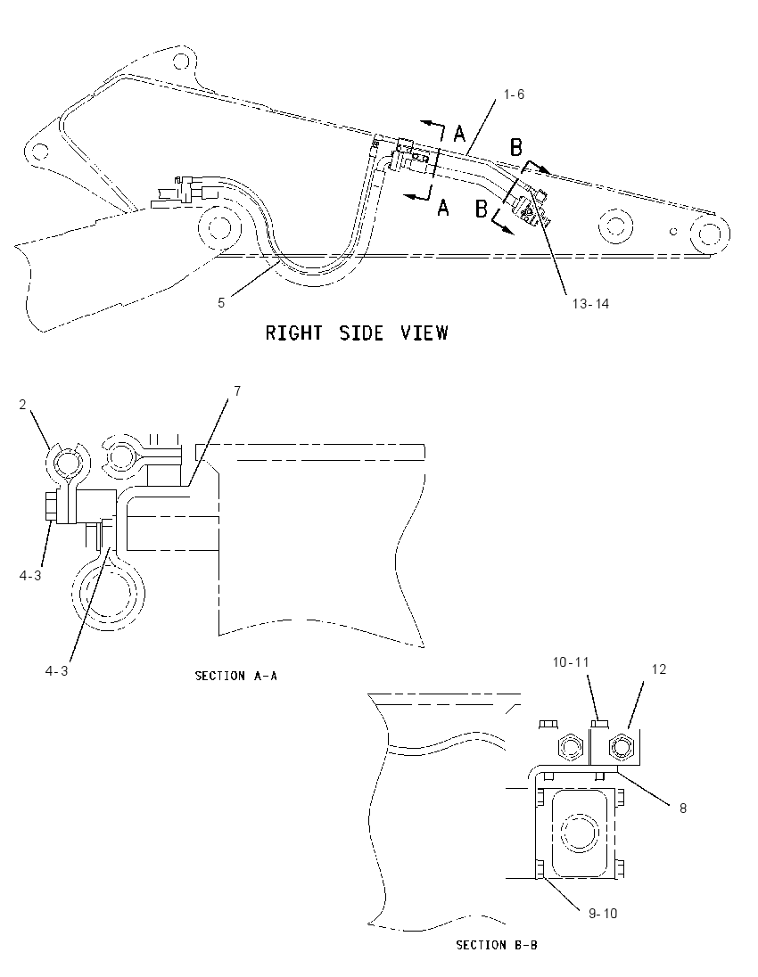 LINES GP-STICK DRAIN 1936647 CAT