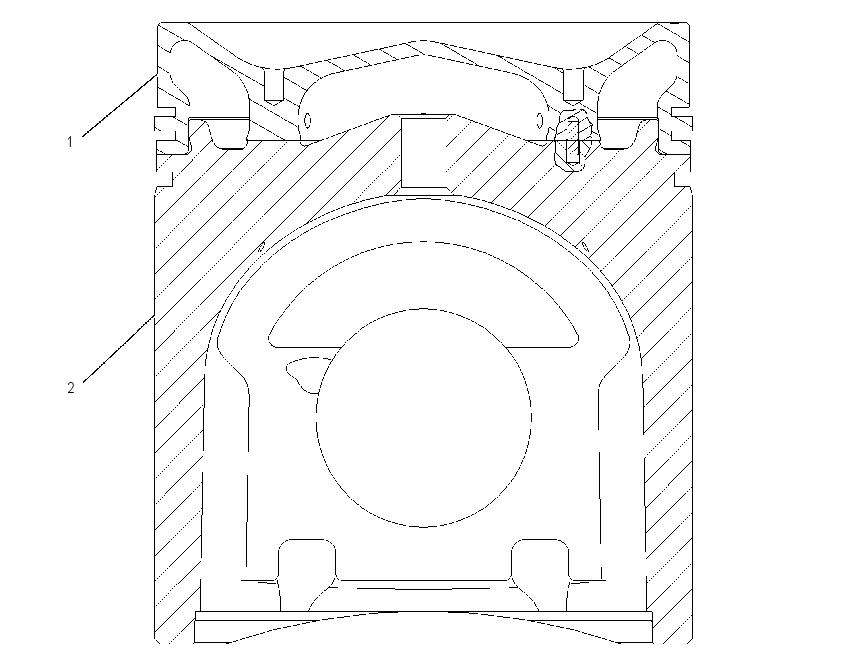 PISTON AS 2015388 CAT
