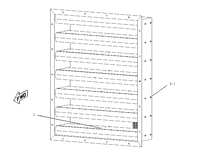 LOUVER AS 1879758 CAT