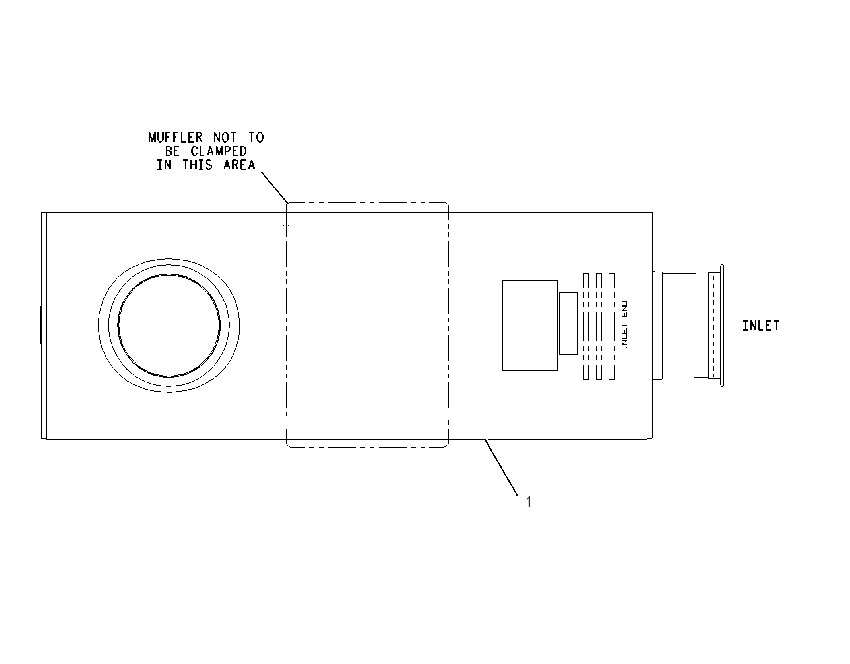 MUFFLER & CONVERTER AS 2579038 CAT