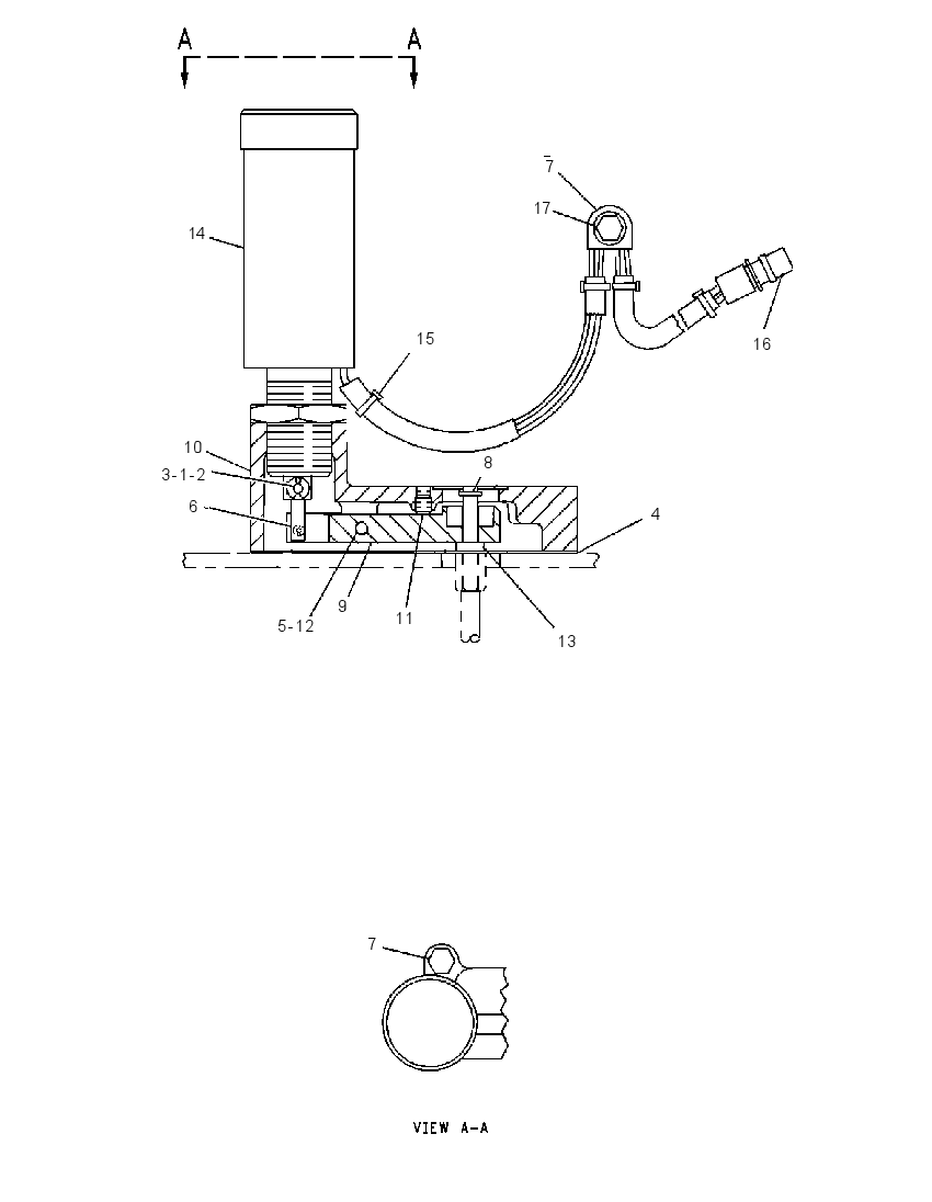 Отключение электрическое 7W3954 CAT