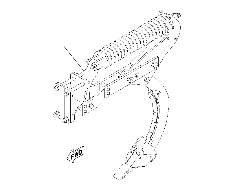 SHANK AR-SPRING 2073784 CAT