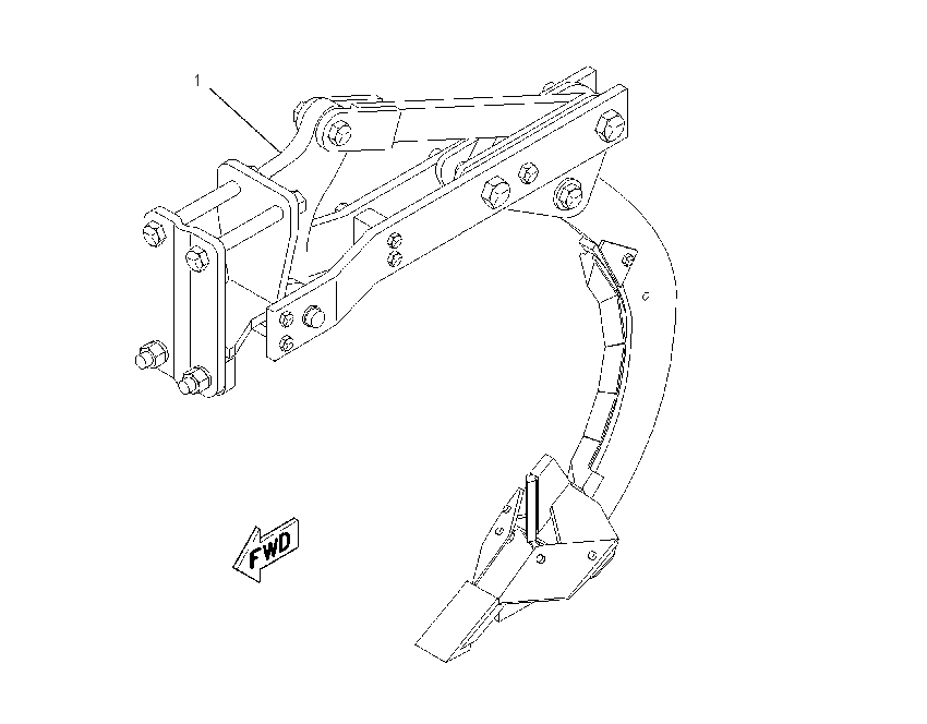 SHANK AR-RIGID 2073785 CAT