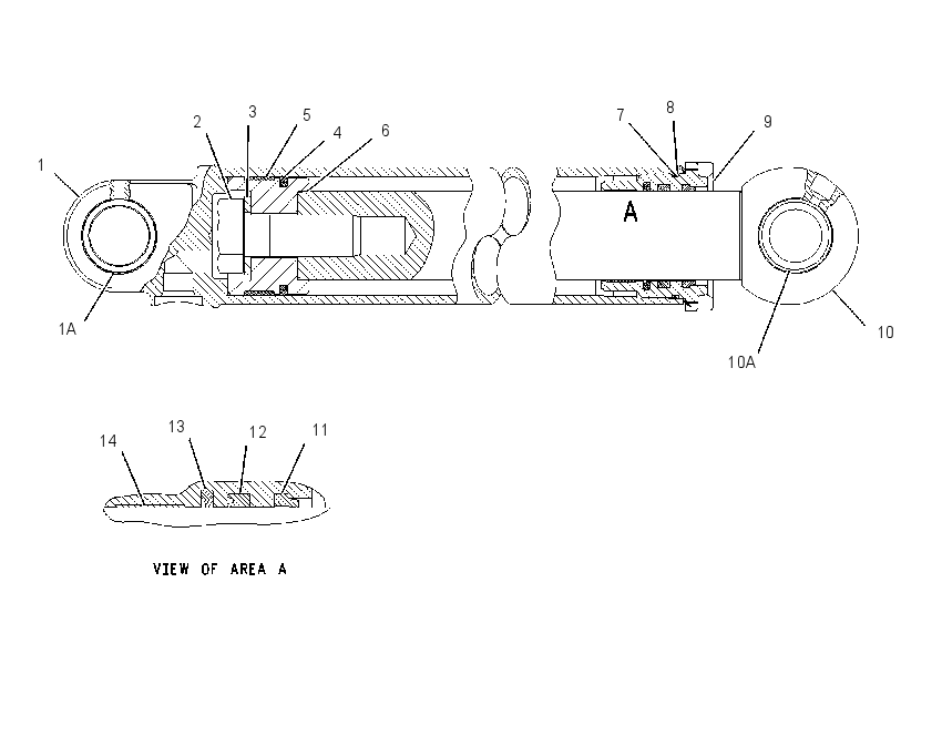 CYLINDER GP-BACKHOE BUCKET 1668142 CAT
