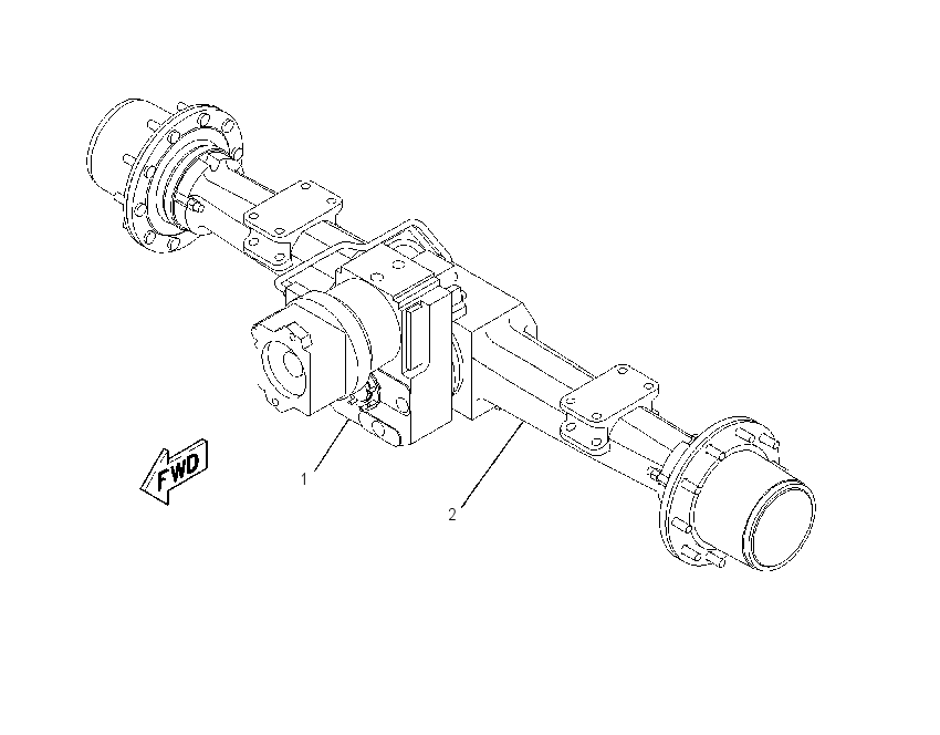 AXLE & TRANSMISSION AR 1877214 CAT