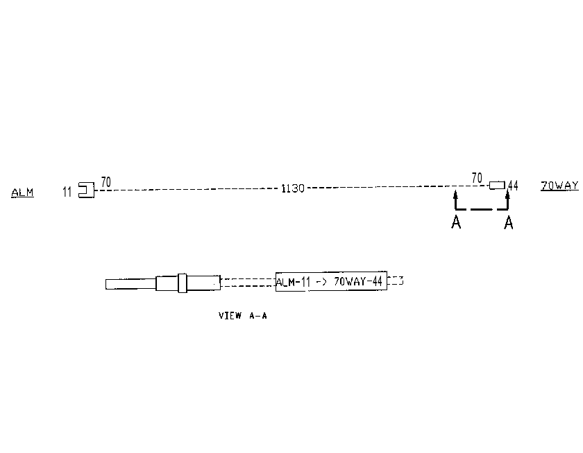 WIRE AS 2060320 CAT