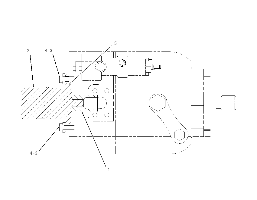 PUMP & MTG GP-DIFF LOCK 1695361 CAT