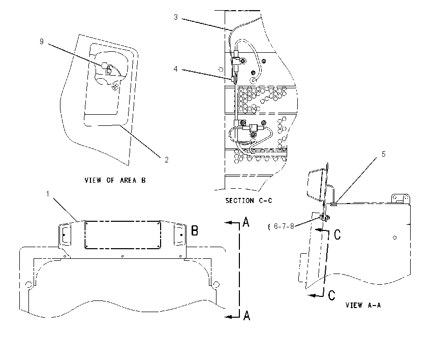 MOUNTING GP-REGISTRATION 2C9679 CAT