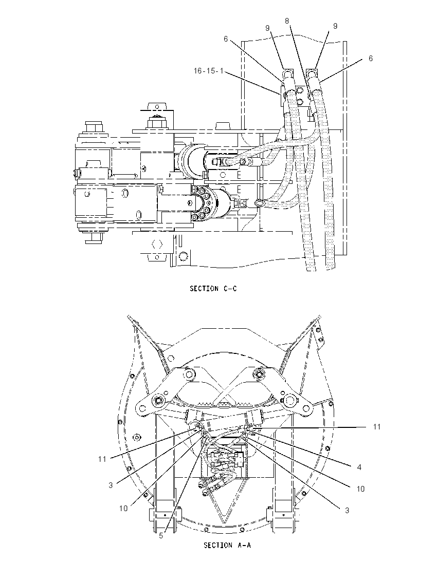 LINES GP-FELLING HEAD CYLINDER 2021266 CAT