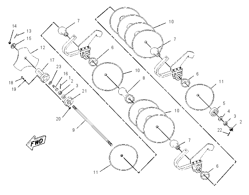 DISC GP-BLADE 2072789 CAT
