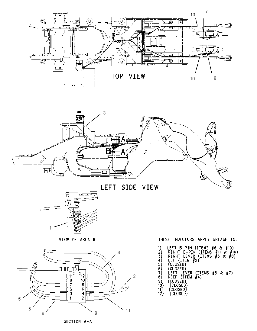 Трубопроводы смазки 1897003 CAT