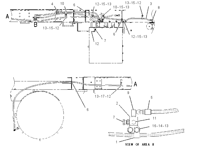 LINES GP-AIR TANK 1566293 CAT