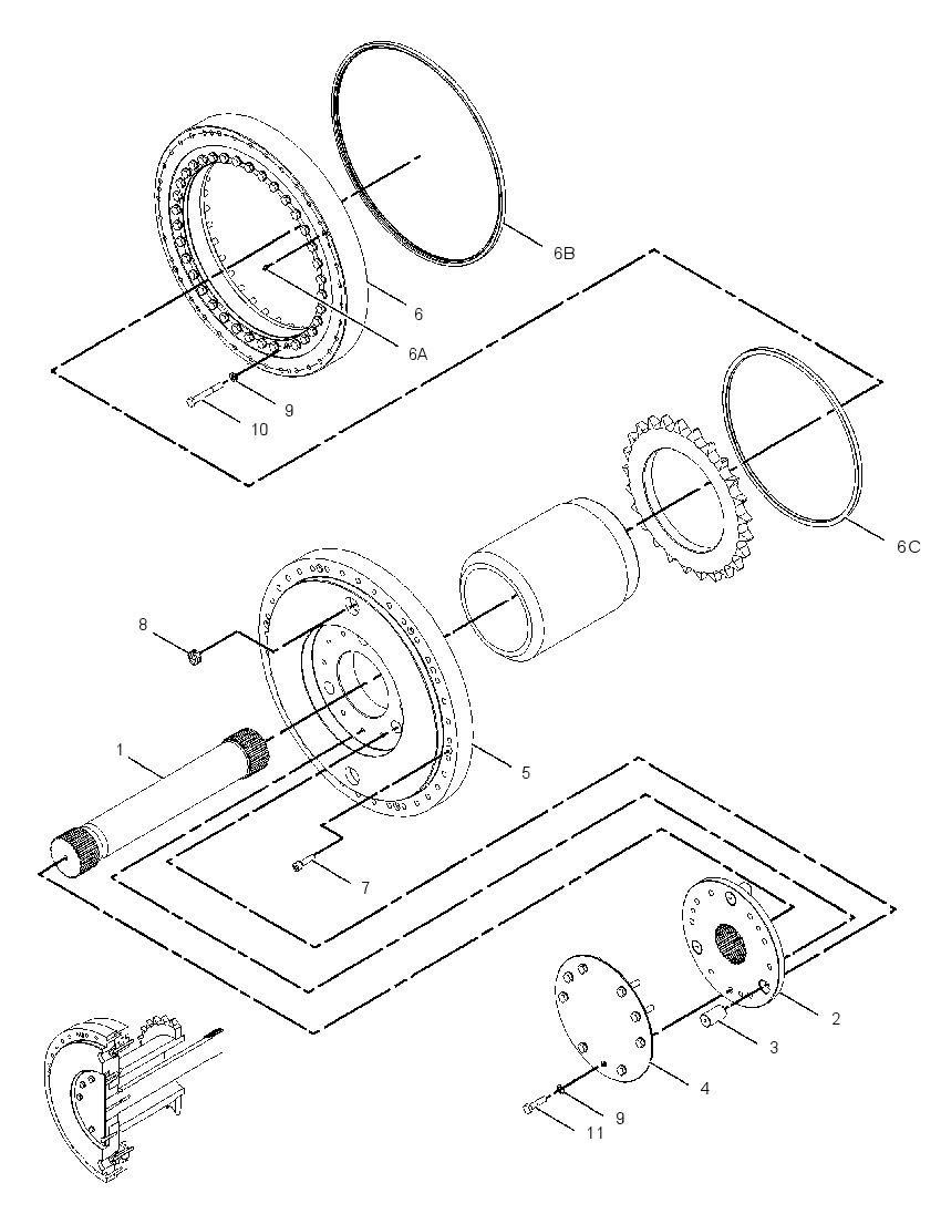 DRIVE GP-WHEEL 1957839 CAT