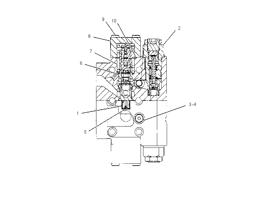 VALVE GP-COUNTERBALANCE 2042667 CAT