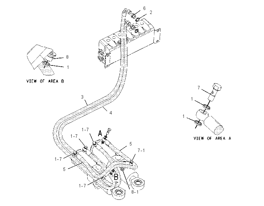 LINES GP-SWING CYLINDER 2044102 CAT