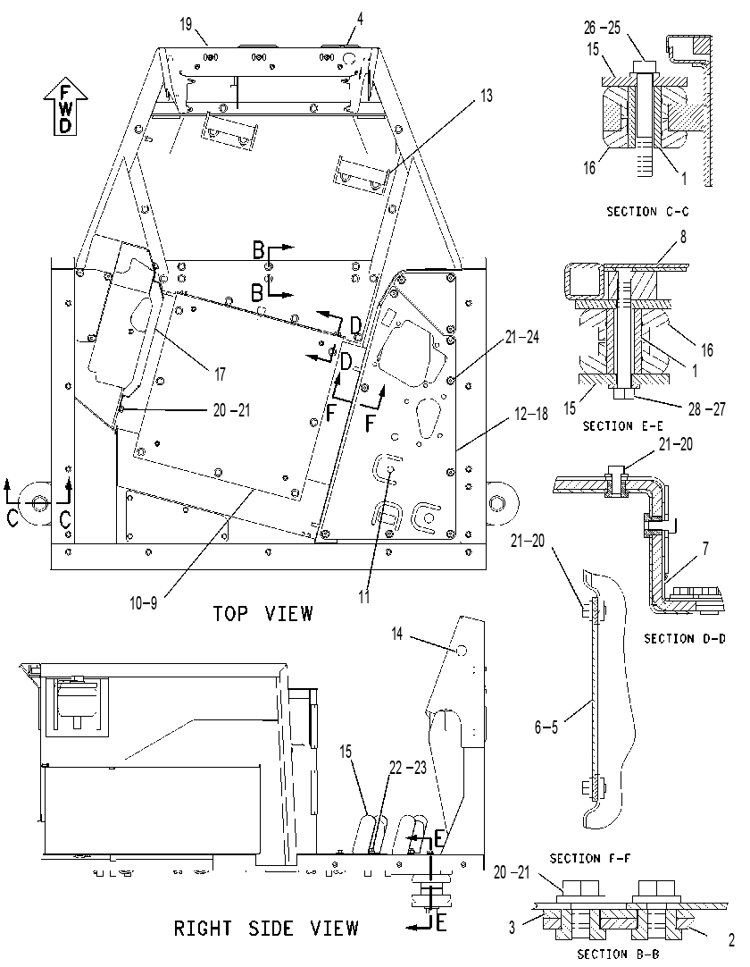 PLATFORM GP-CAB 2042643 CAT