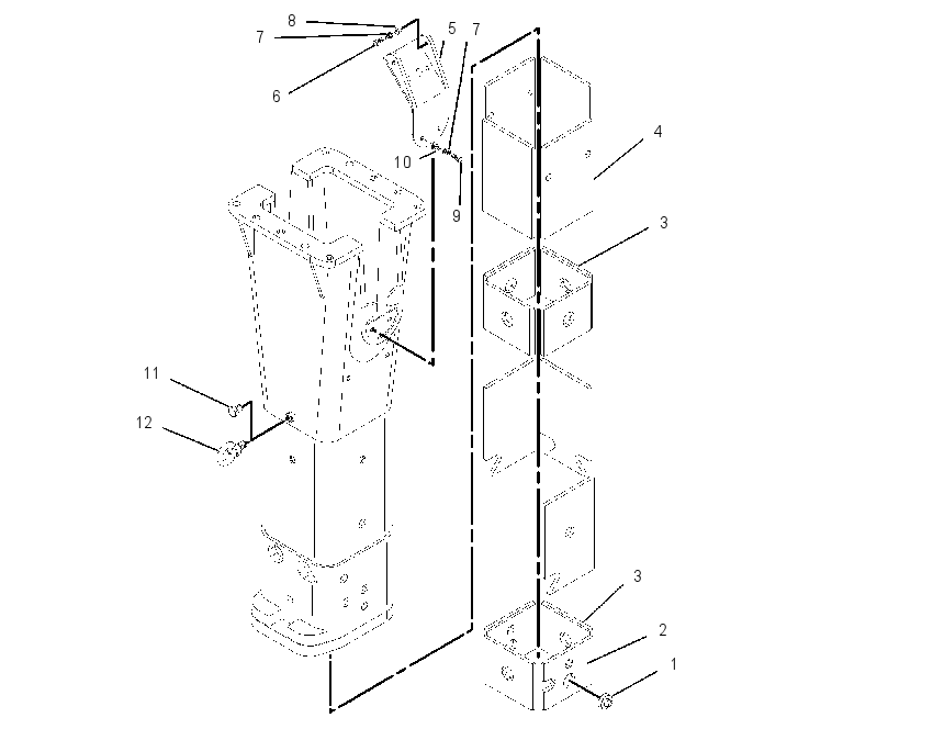 HOUSING GP-HAMMER 1367260 CAT