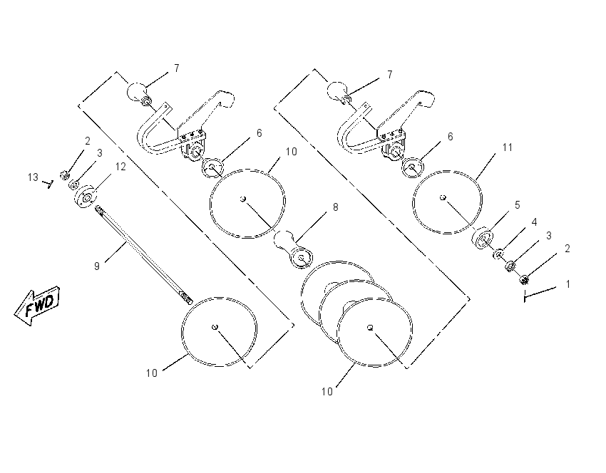DISC GP-BLADE 2077036 CAT