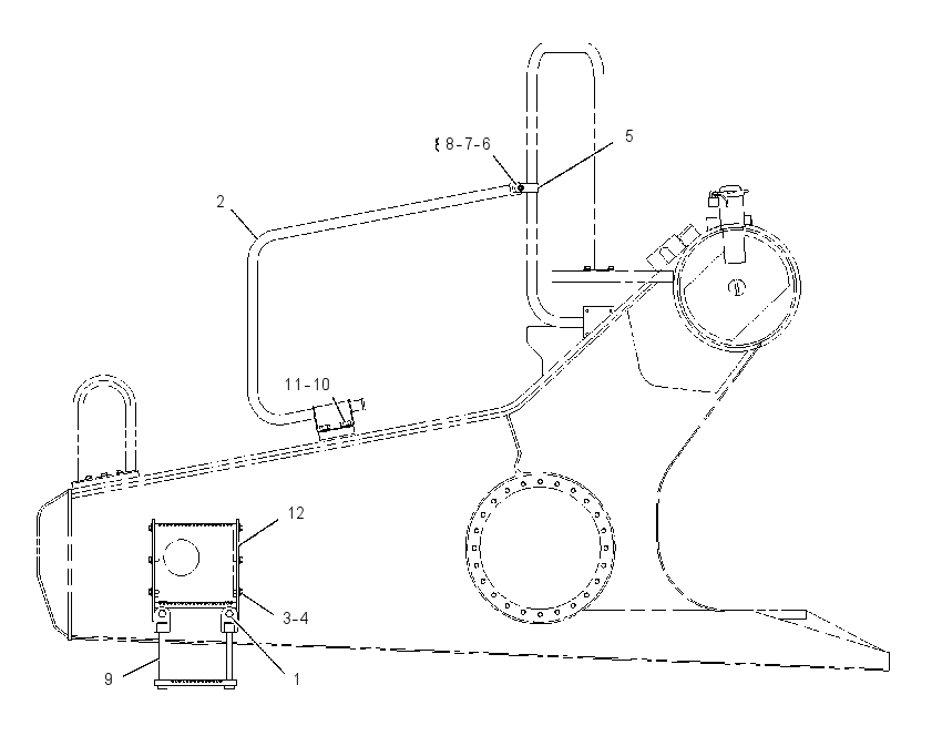 CONVERSION AR-FUEL TANK 1996533 CAT