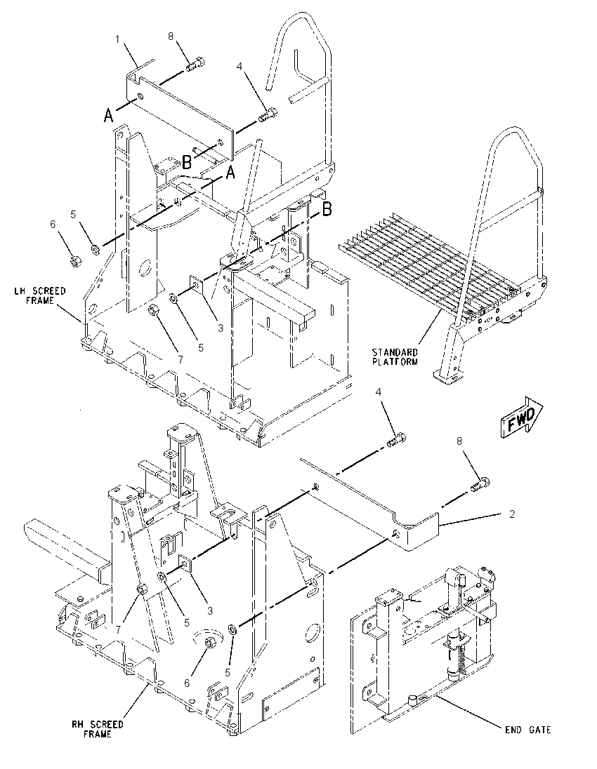 COVER GP-SCREED 1177422 CAT