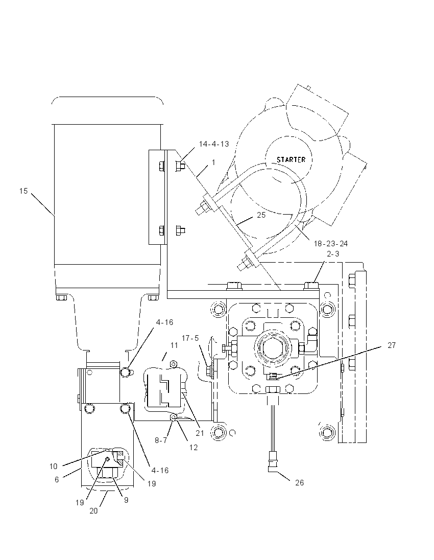 BARRING & MOUNTING GP 1683604 CAT