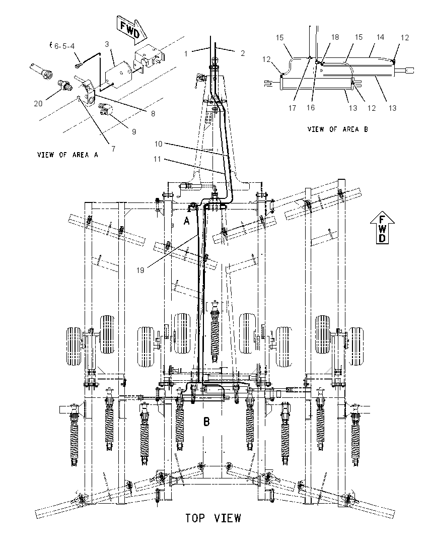 CYLINDER & LINES GP-FRAME 2070676 CAT