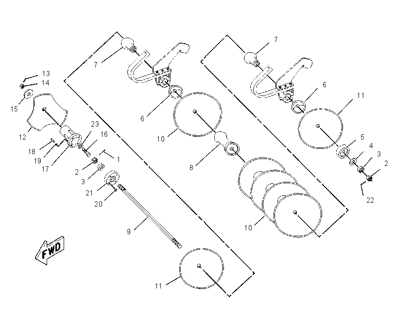DISC GP-BLADE 2035837 CAT