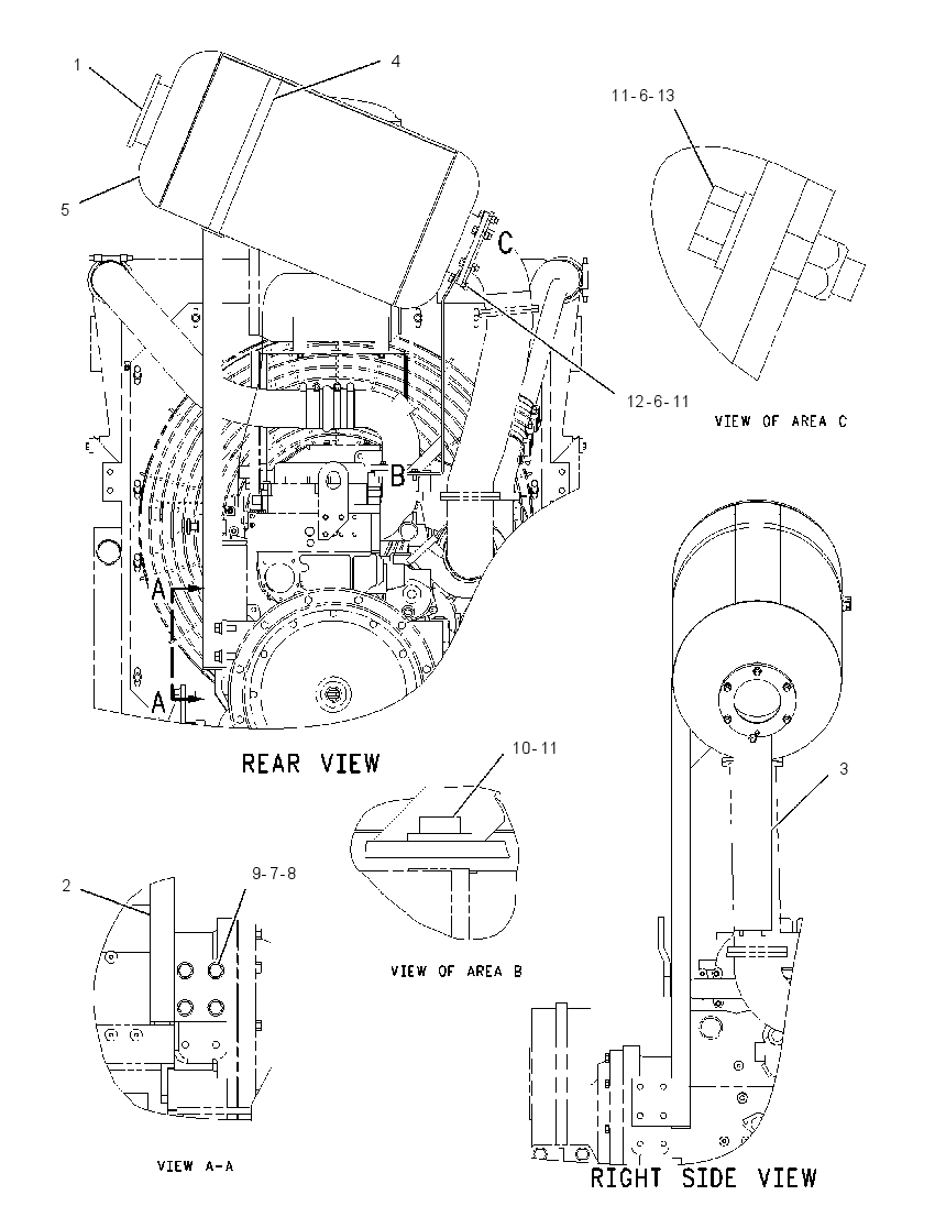 Глушитель 1983186 CAT