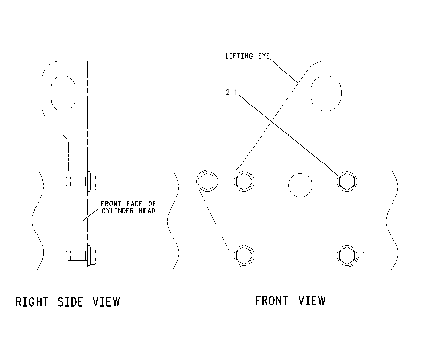 FASTENER GP-LIFTING 1497701 CAT
