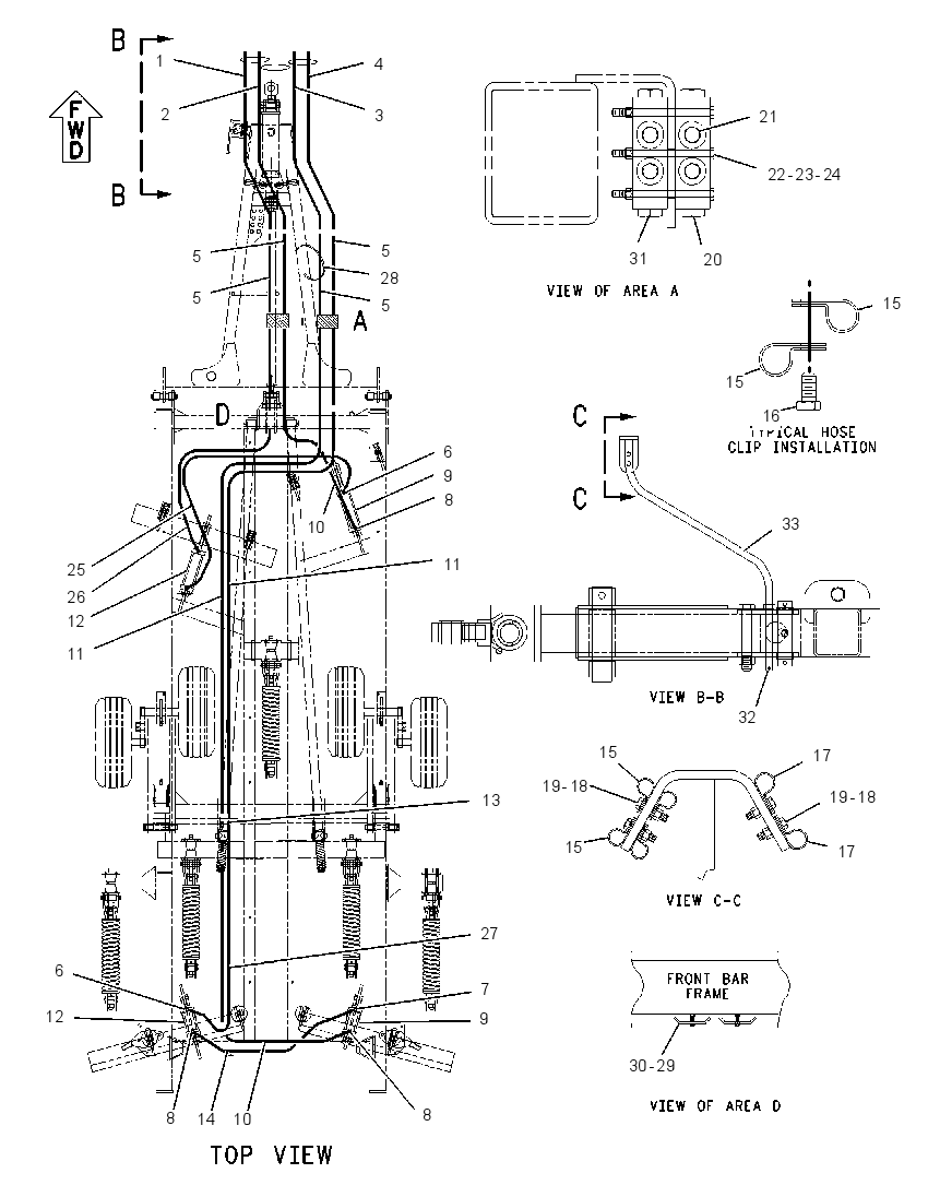 CYLINDER & LINES GP-ADJUST 2072532 CAT