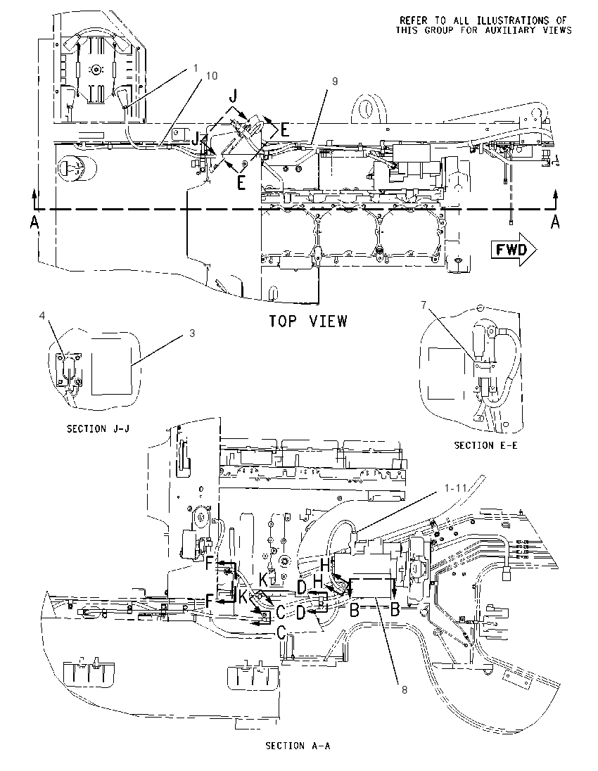 RECEPTACLE GP-AUXILIARY START 1895519 CAT