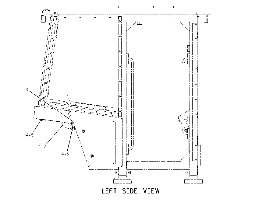 GUARD GP-ENCLOSED ROPS 1572173 CAT