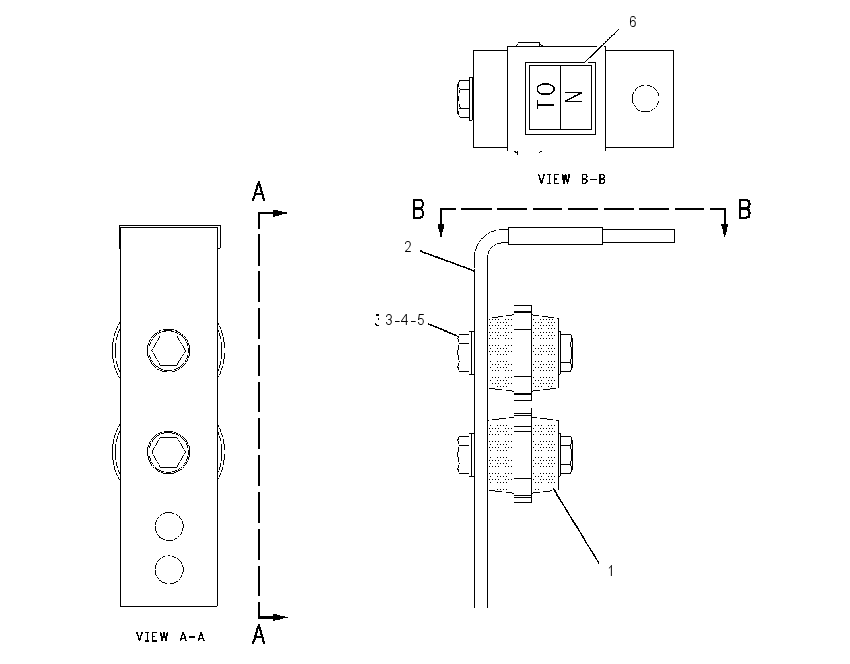 NEUTRAL BUS BAR AS 4W8290 CAT