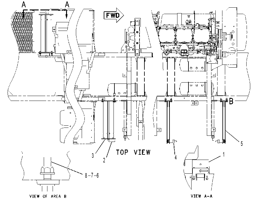 RACK & MOUNTING GP 1945481 CAT