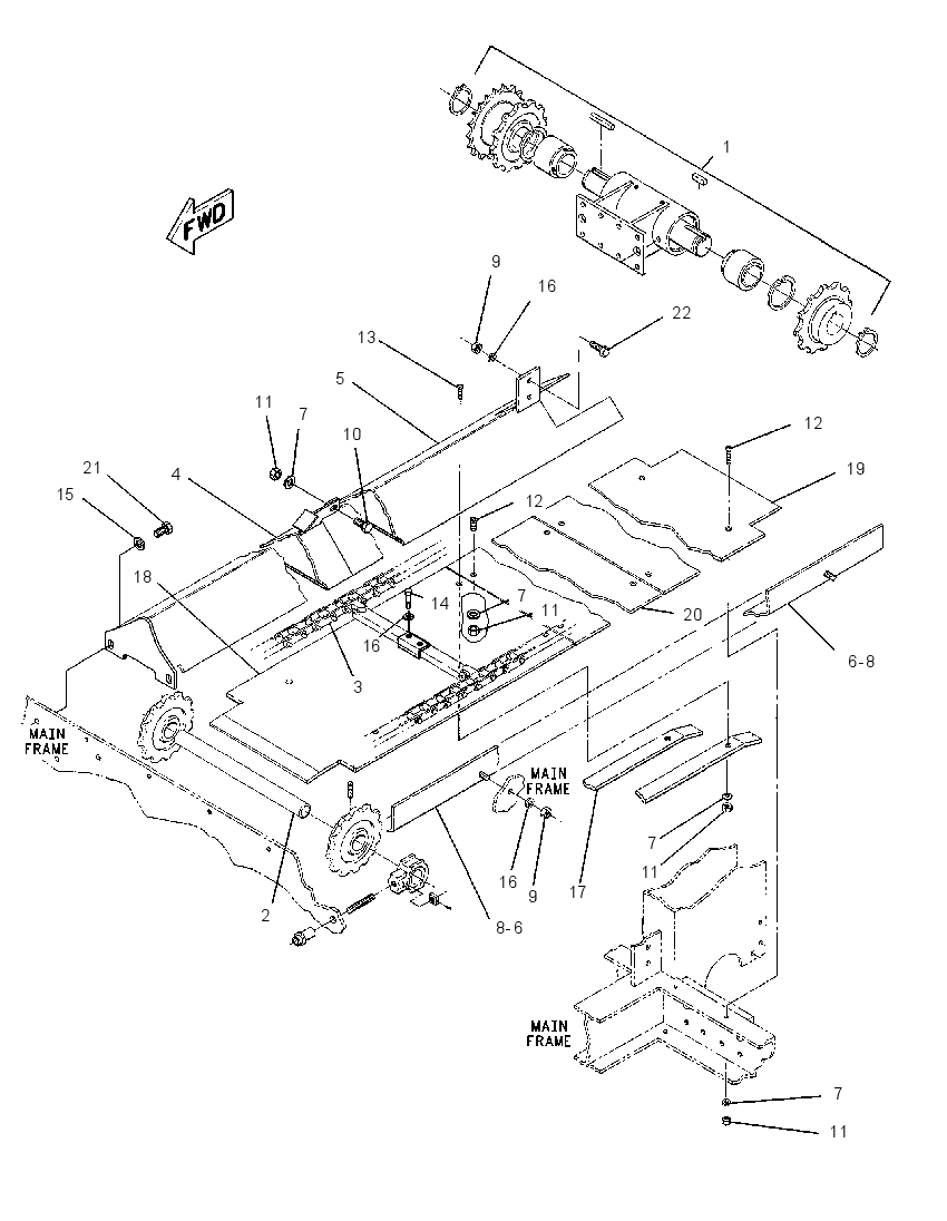 CONVEYOR GP-DRAG 1129559 CAT