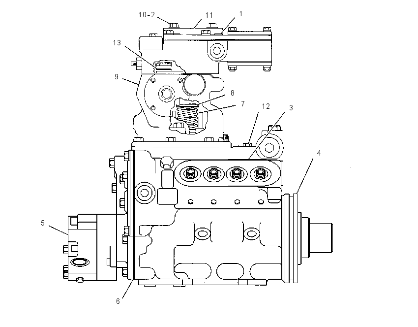 PUMP GP-GOV, FUEL INJ & TFR 1047032 CAT