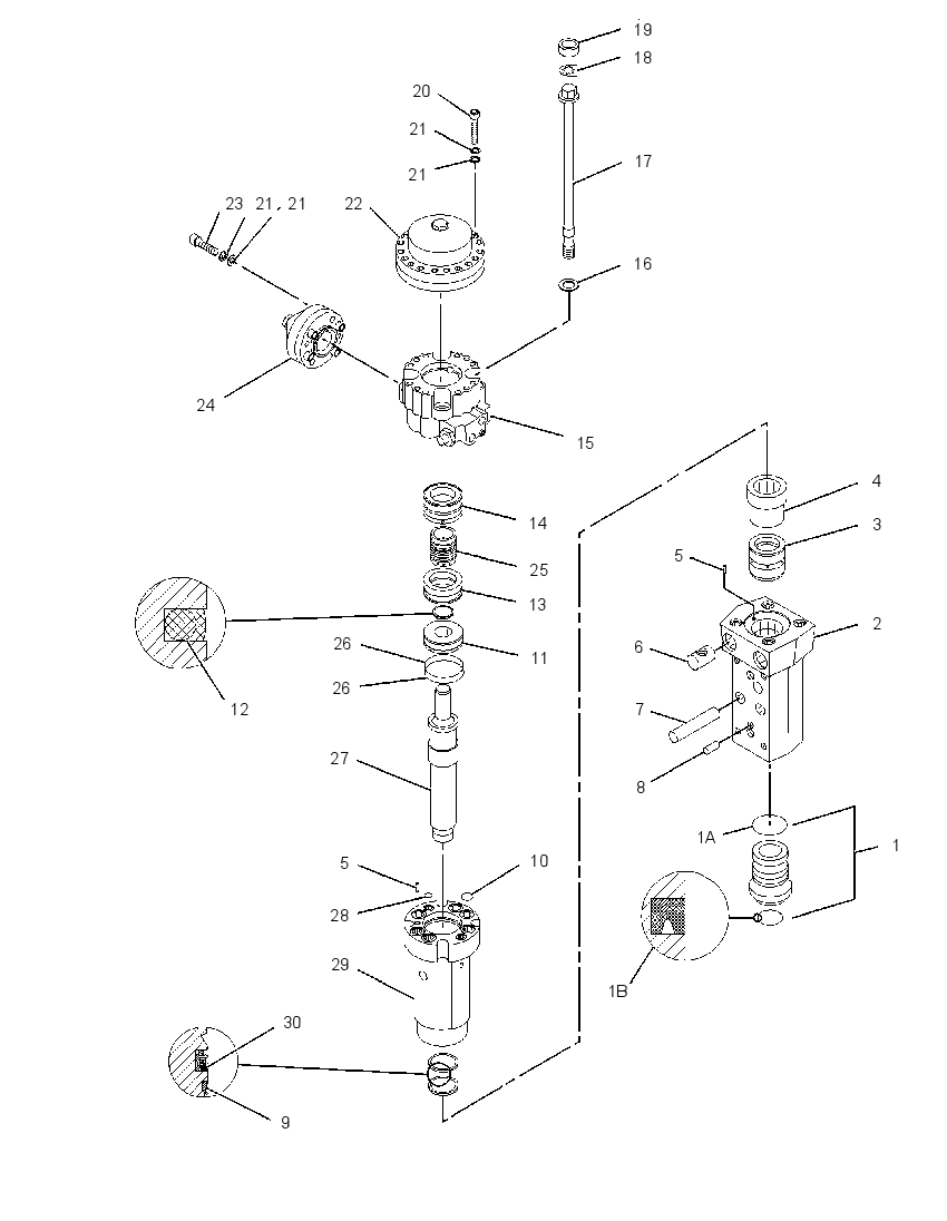 HAMMER GP-HYDRAULIC 3Q7301 CAT