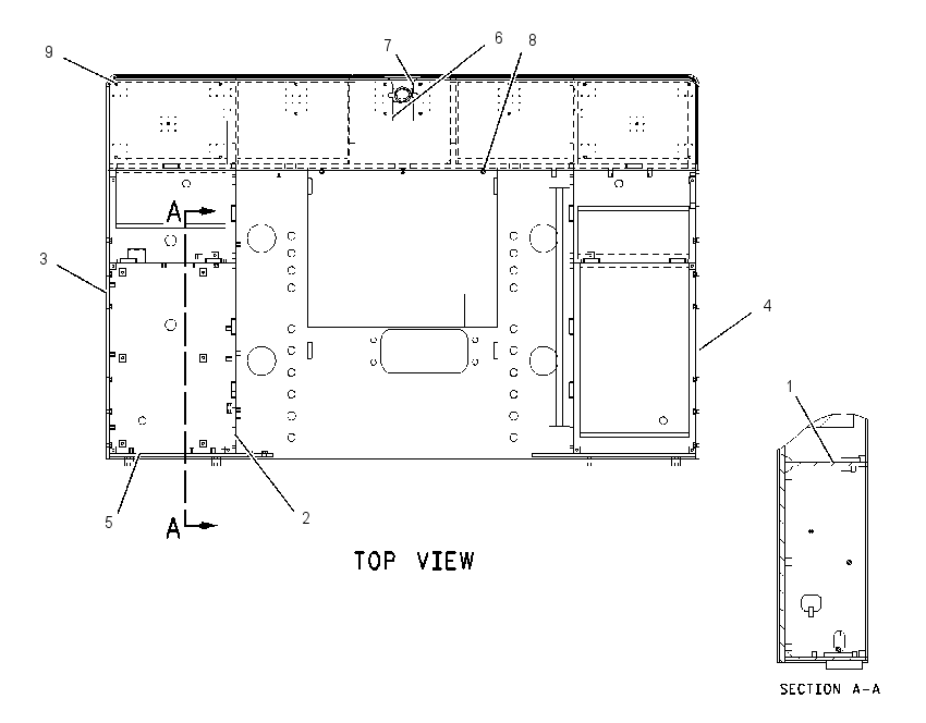 BUMPER AS-REAR 1897559 CAT