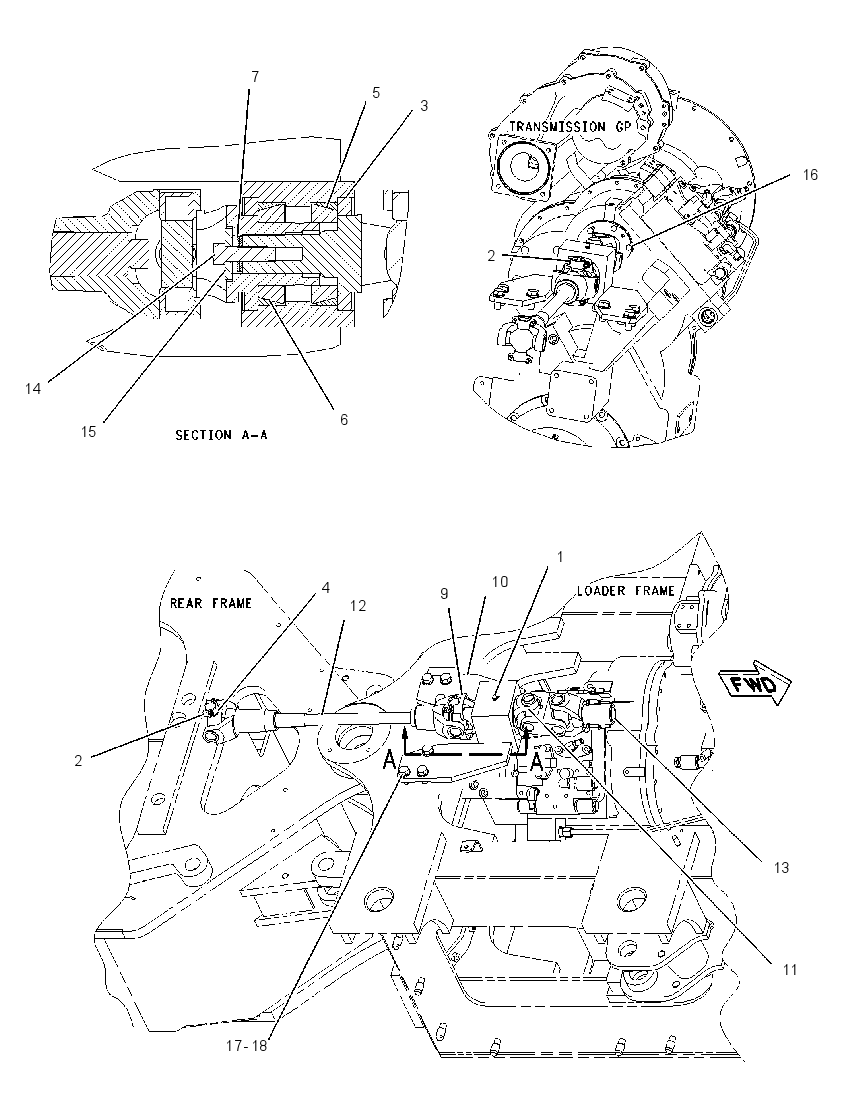 DRIVE GP-WINCH 1432064 CAT