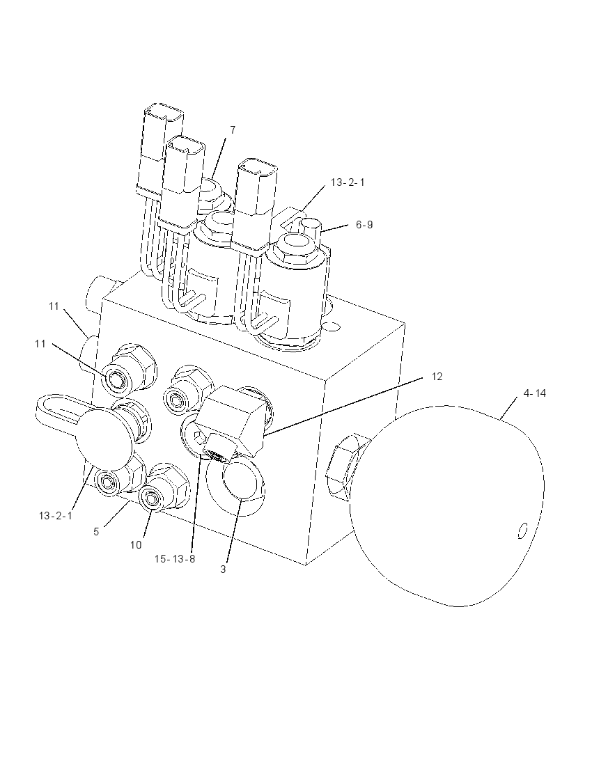 VALVE GP-INTERLOCK MANIFOLD 1555650 CAT